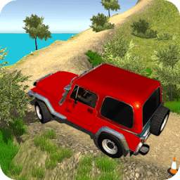 Offroad Jeep mountain 3d