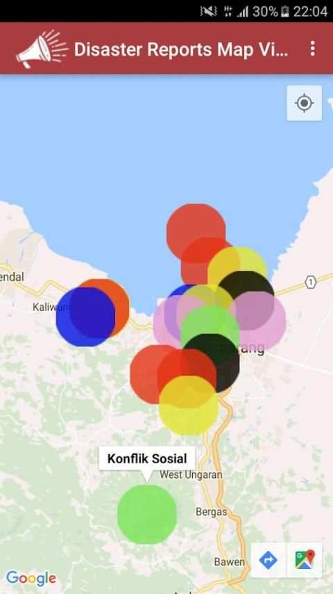 Semarang Disaster Alert screenshot 3