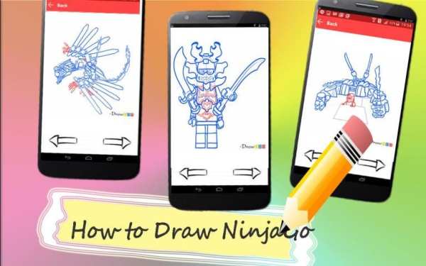 How to Draw Lego Ninjago скриншот 4