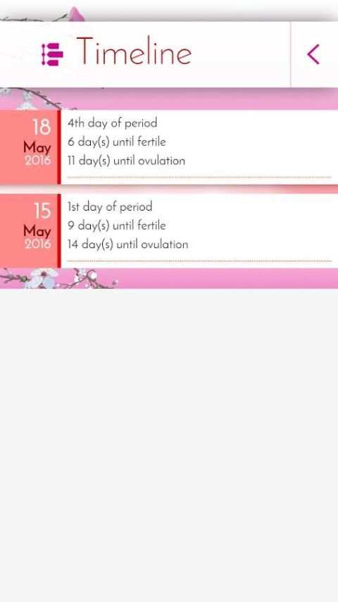 My Menstrual Calendar screenshot 5