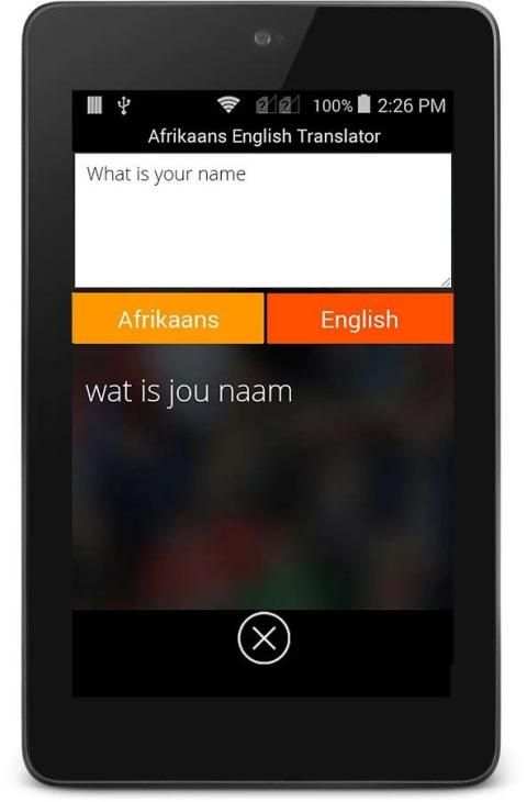 Afrikaans English Translator скриншот 7
