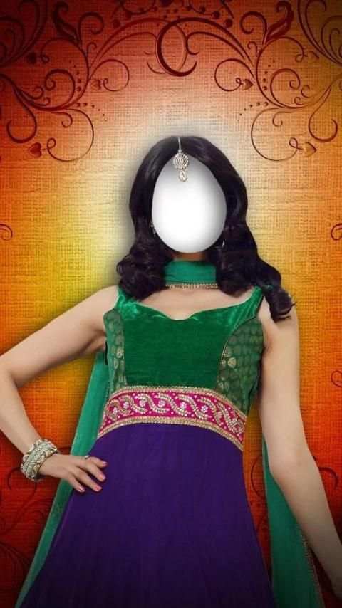 Woman Salwar Selfie Montage HD 2 تصوير الشاشة