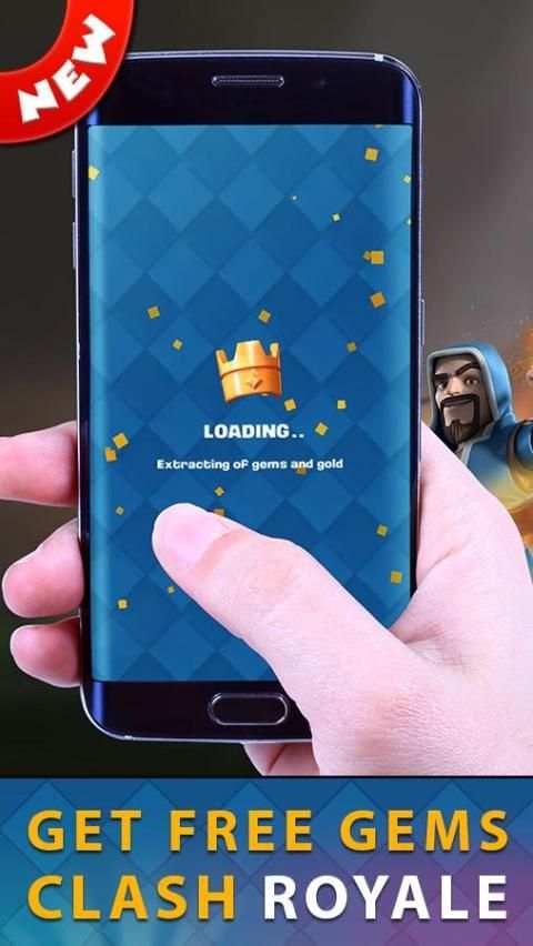 Gems For Clash Royale Prank скриншот 5