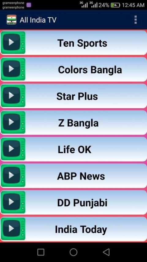 Live Indian TV All Channels 4 تصوير الشاشة