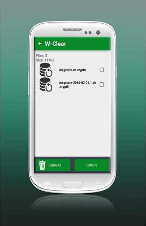 W-Clear Clean Whatsapp скриншот 2