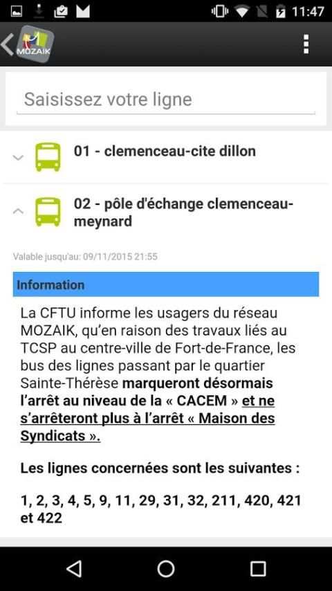 Mozaik screenshot 1
