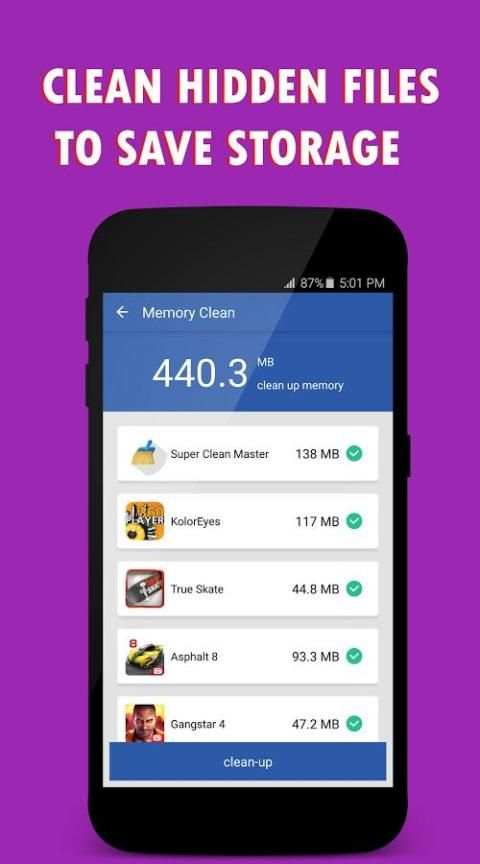 Super Clean Master MemoryBoost screenshot 3