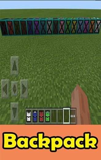 Backpack Mod for Mcpe+ 1 تصوير الشاشة