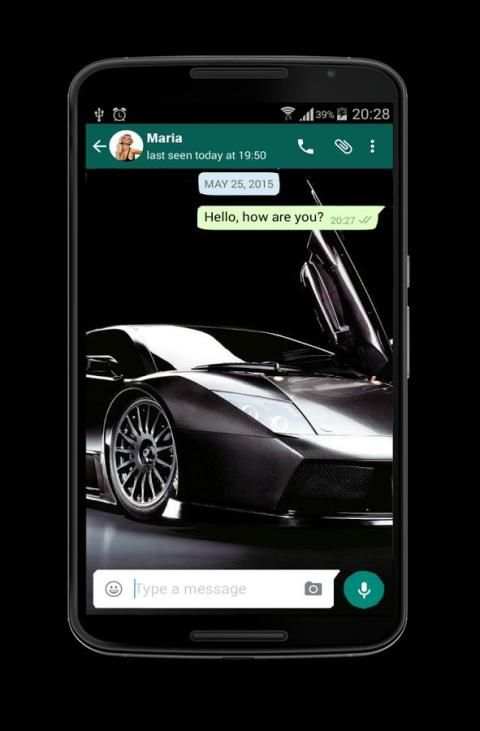 Hot Cars Messenger Wallpaper screenshot 8