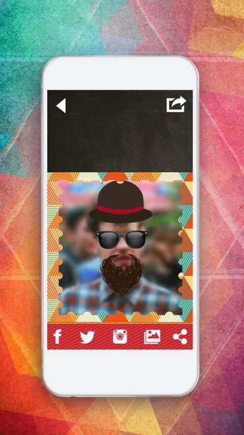 Kumis Jenggot Mengedit Foto screenshot 3