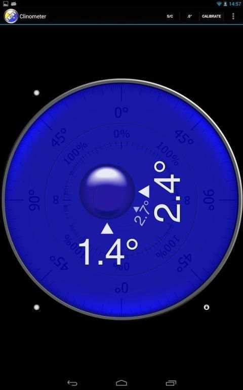 Clinometer + bubble level 12 تصوير الشاشة
