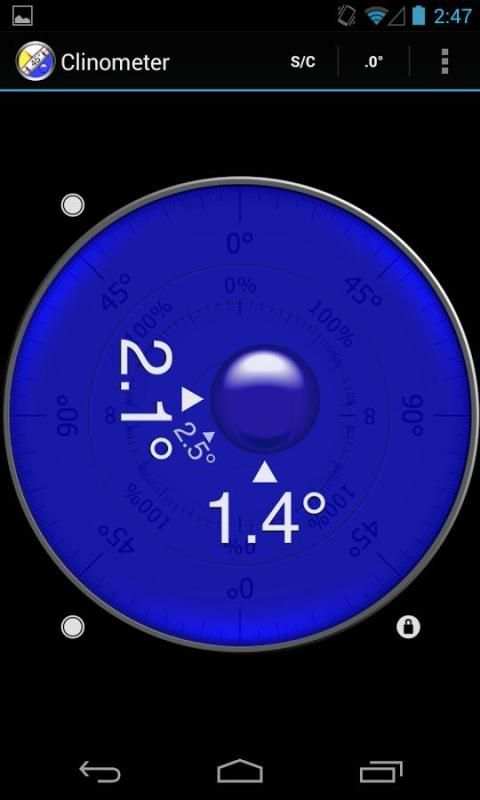Clinometer + bubble level скриншот 16