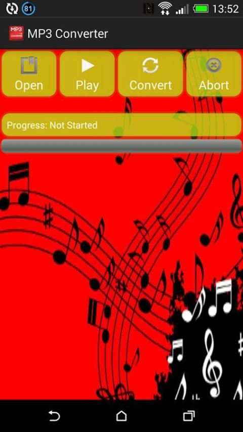 Mp3 Converter Audio скриншот 1