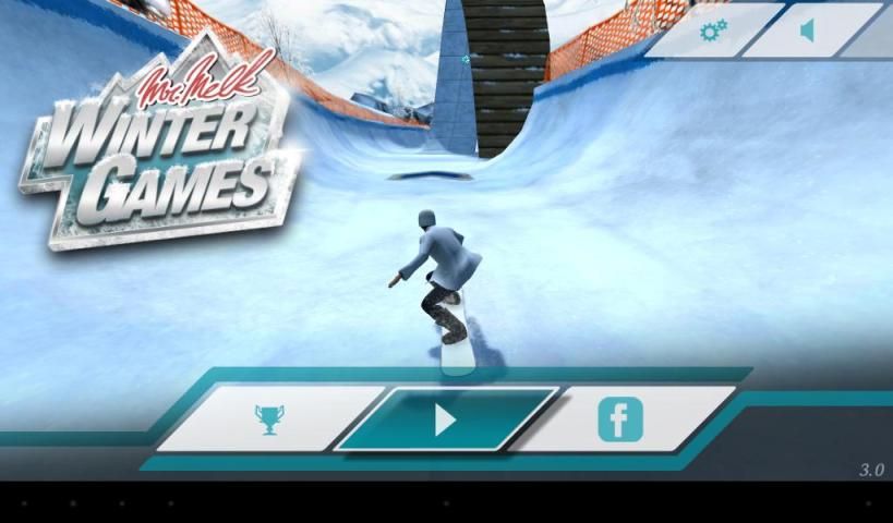 Mr. Melk Winter Games screenshot 1