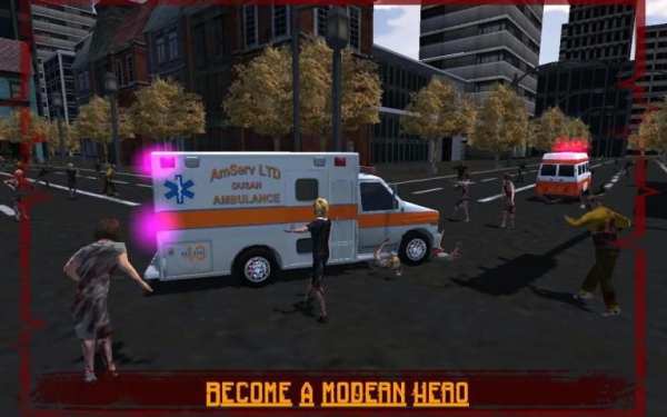 Ambulance Rescue: Zombie City screenshot 5