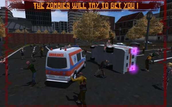 Ambulance Rescue: Zombie City screenshot 4
