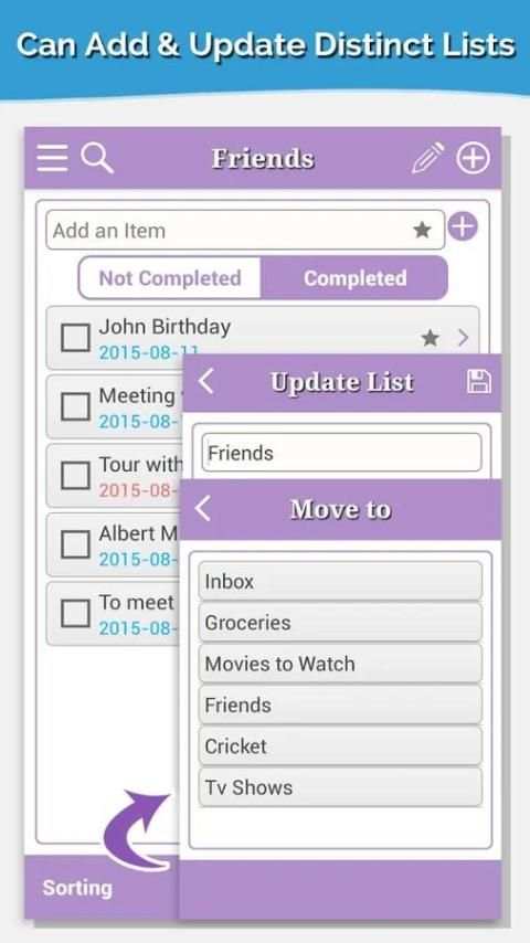 D2d Thingslist Todo Free скриншот 4