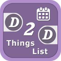 D2d Thingslist Todo Free