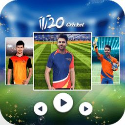 Cricket Photo Video Maker :IPL иконка