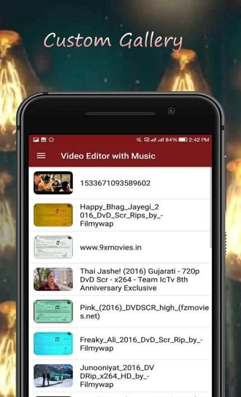 Video Editor with Music स्क्रीनशॉट 4