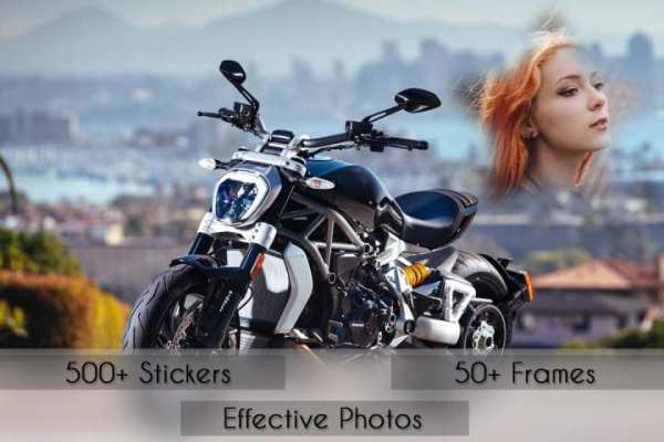 Bike Photo Frames скриншот 1