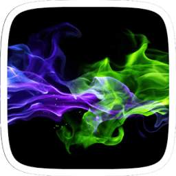 Neon Weed Smoke Theme 1.0.0