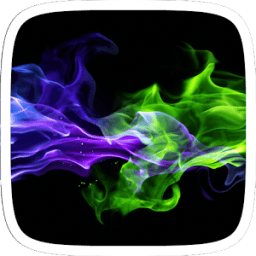 Neon Weed Дым Theme иконка