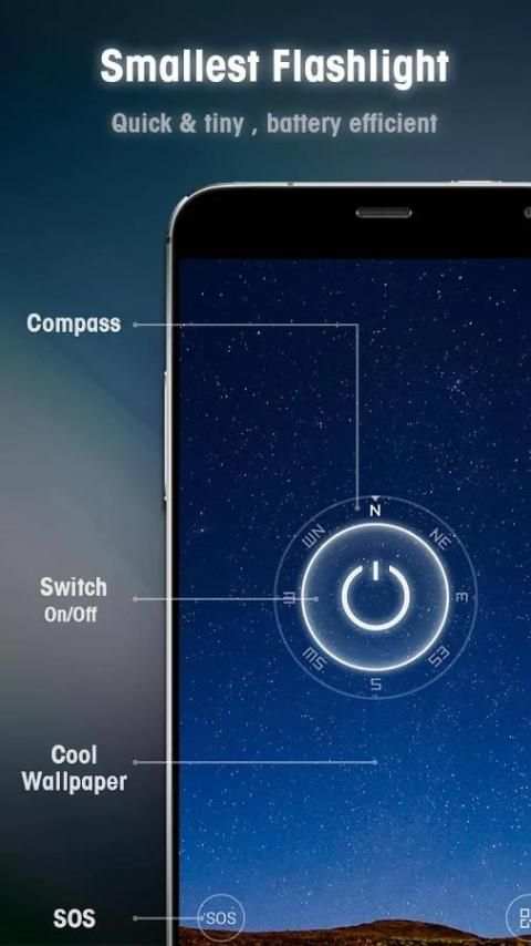 ZUI Flashlight-Smaller bright скриншот 3