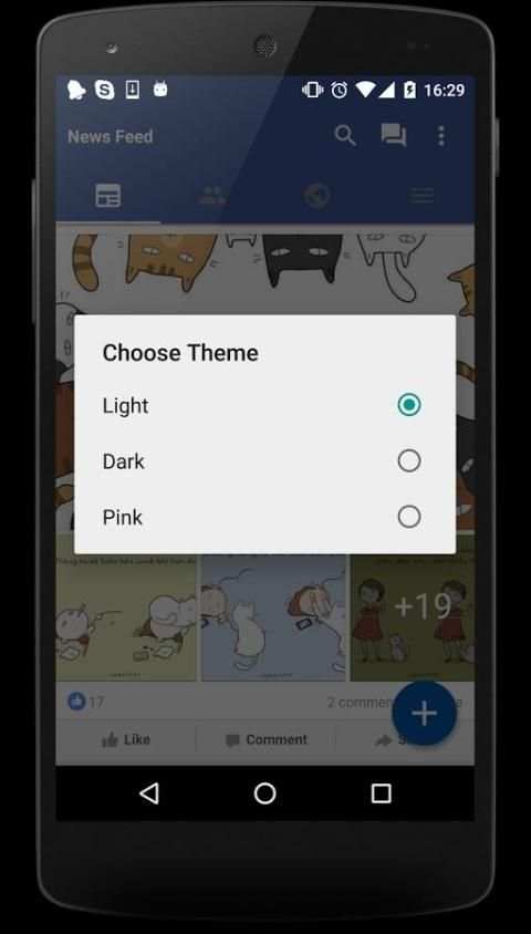 Themes For Facebook - Mini FB screenshot 3