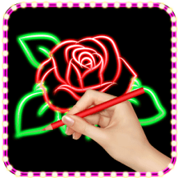 Learn to Draw Glow FLowers icon