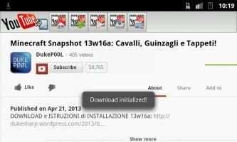 YouTube Downloader To SD screenshot 1