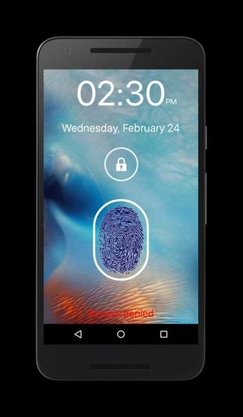 Fingerprint Lock Scanner PRANK 5 تصوير الشاشة