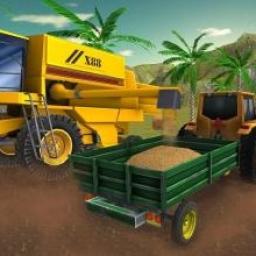 ikon Ngebajak Sawah Pake Traktor