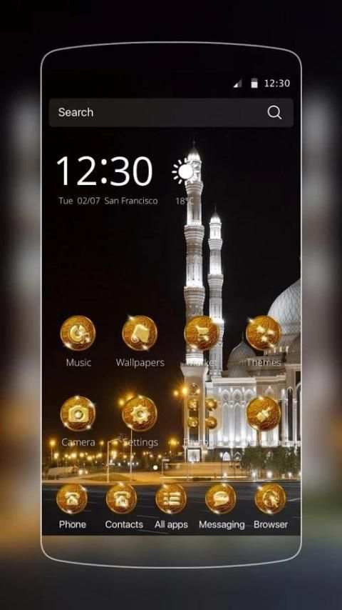 Taj Mahal Tema screenshot 3