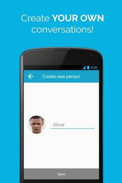 Look Busy-Fake Chat Messenger скриншот 3