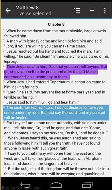 NEW INTERNATIONAL BIBLE скриншот 2