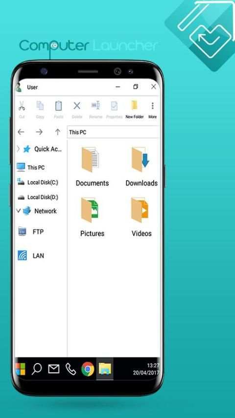 Computer Pro Launcher скриншот 1
