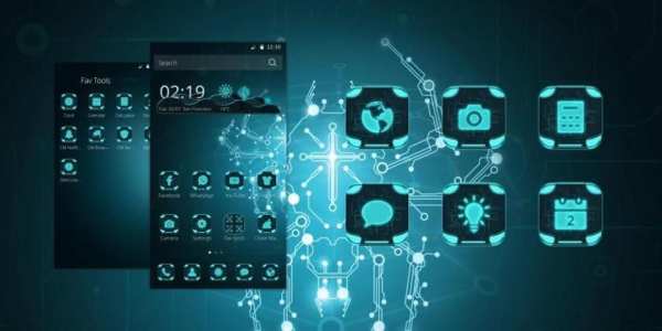 Spider Teknologi Tema screenshot 4