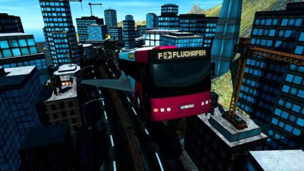 Flying Bus Simulator स्क्रीनशॉट 2