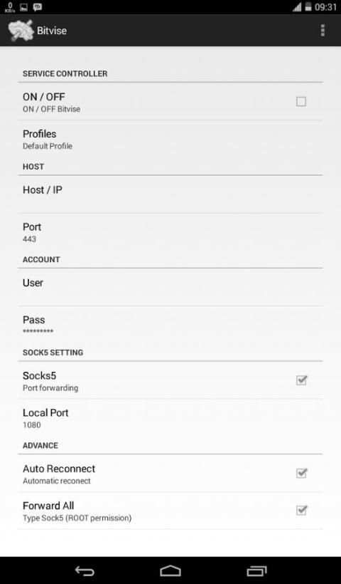 eProxy Lite 4 تصوير الشاشة