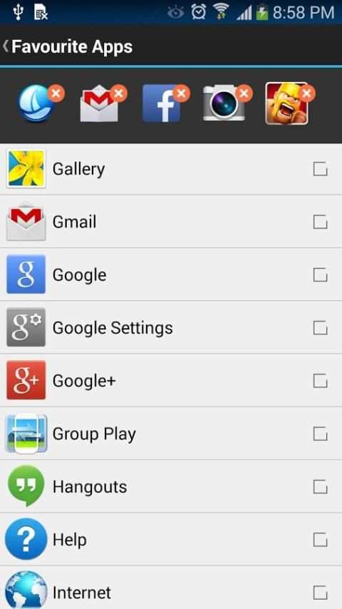 Sidebar Launcher screenshot 3