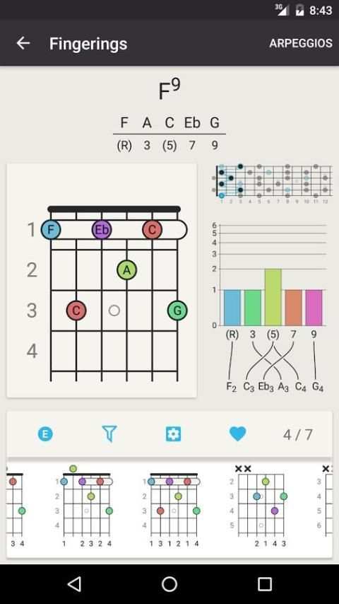 Chord! Free (Guitar Chords) 12 تصوير الشاشة