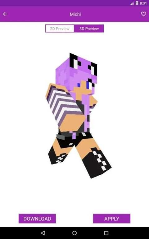 Aphmau Skins for Minecraft PE screenshot 1