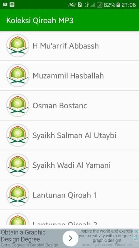 Koleksi Qiroah MP3 screenshot 4
