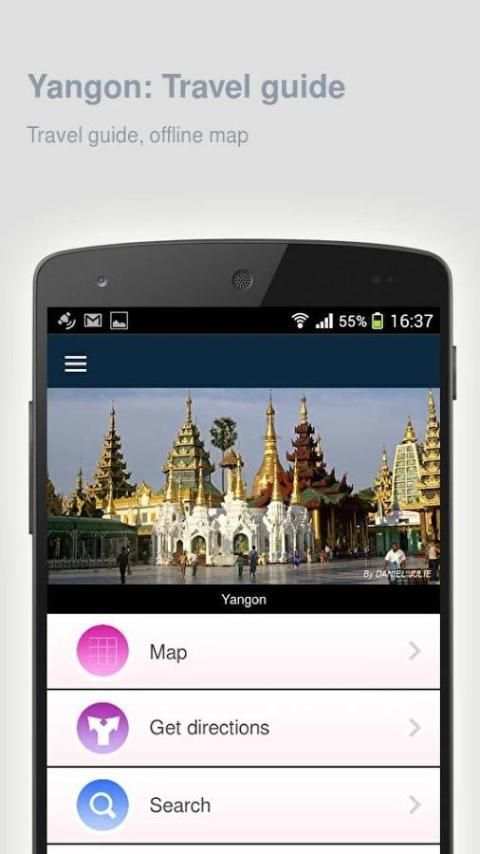 Yangon: Offline travel guide screenshot 4