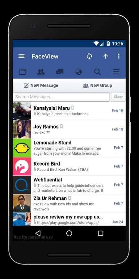 Lite for FBook- Lite Messenger screenshot 3