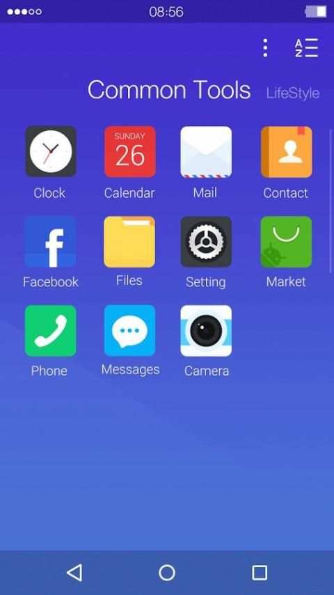 Modern Style:DU Launcher theme screenshot 1