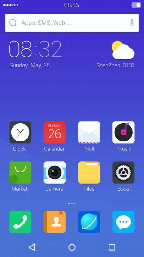 Modern Style:DU Launcher theme screenshot 3