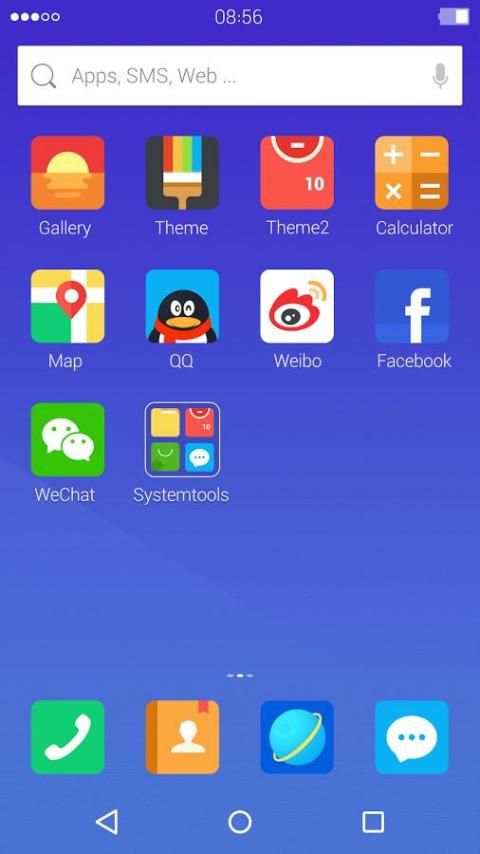 Modern Style:DU Launcher theme screenshot 2