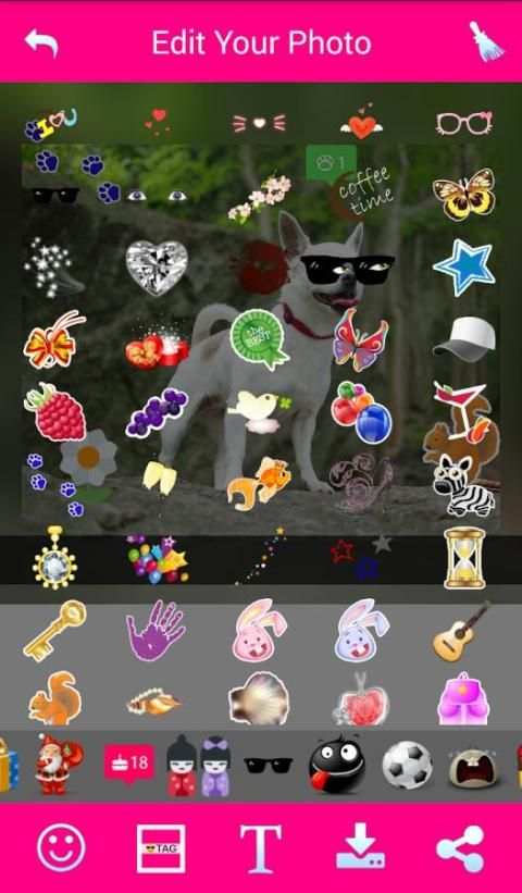 SnapSquare Emoji Picture Maker screenshot 1